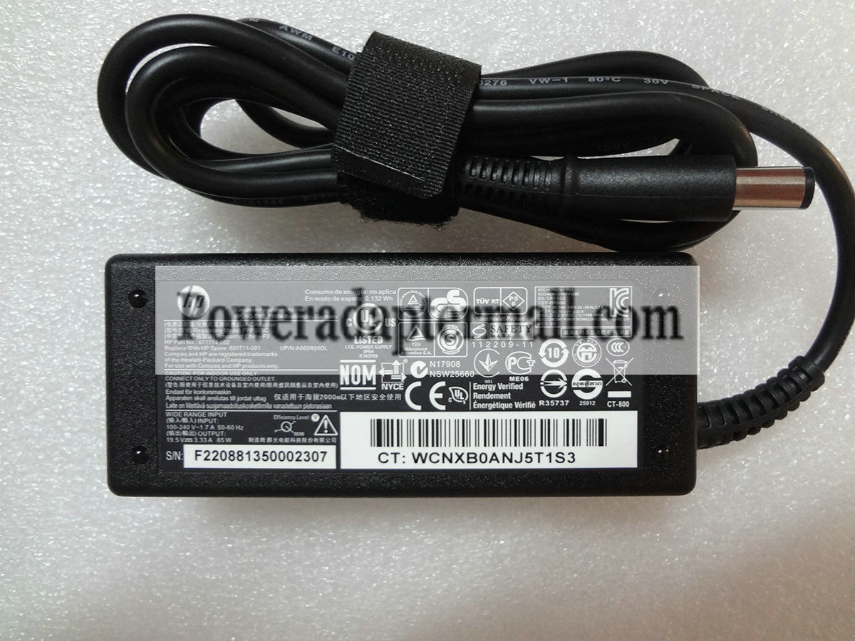 19.5V 3.33A Compaq CQ70 CQ71 CQ72 AC Adapter charger